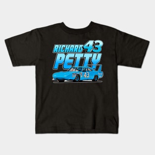Richard Petty 43 Superbird Legend 70S Retro Kids T-Shirt